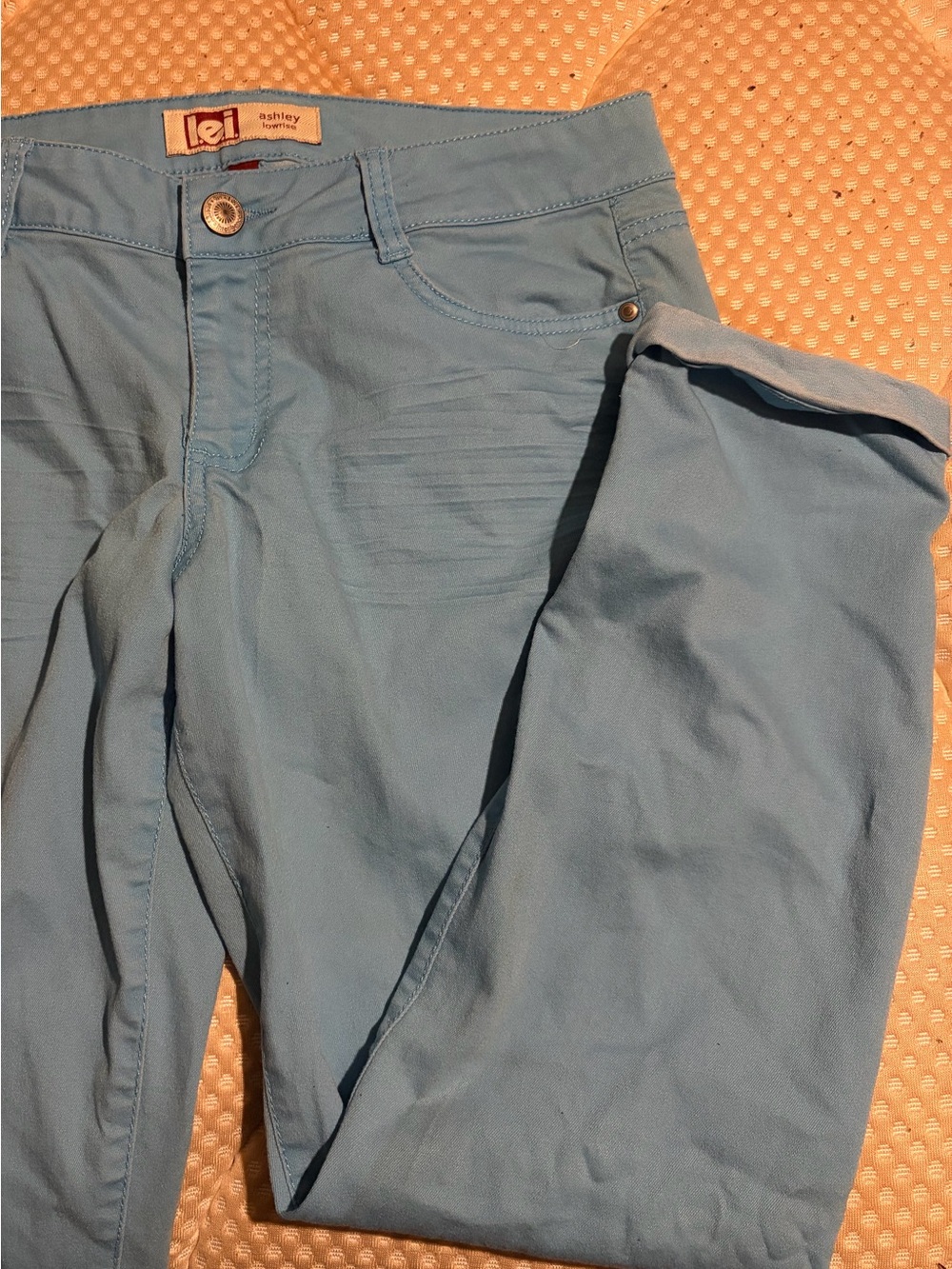 Lei Ashley low rise Light Blue jeans